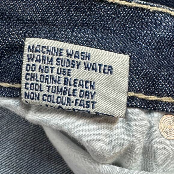 Fe Foeyal Medium Vintage Wash Men's 5 Pocket Distressed Jeans Size 38x31 NWT - Picture 12 of 13